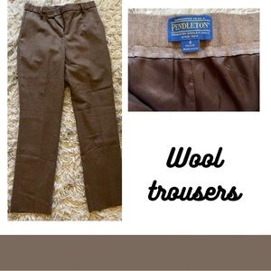 Pendleton wool pants